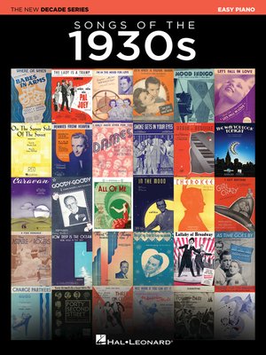cover image of Songs of the 1930s